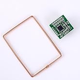 DONGKER Reading Module, 134.2KHz RFID Card Reader Sensor Module, Contactless Controller with Antenna Suit ISO 11784/85 or Com