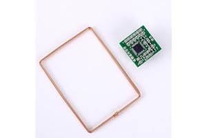 DONGKER Läsmodul, 134,2 kHz RFID-kortläsarsensormodul, kontaktlös styrenhet med antenn för ISO 11784/85 eller kompatibelt kort