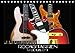 Produktbild Rockgitarren im Blitzlicht (Tischkalender 2019 DIN A5 quer): Gitarrenschönheiten auf schwarzem Hintergrund eindrucksvoll in Szene gesetzt (Monatskalender, 14 Seiten ) (CALVENDO Kunst)