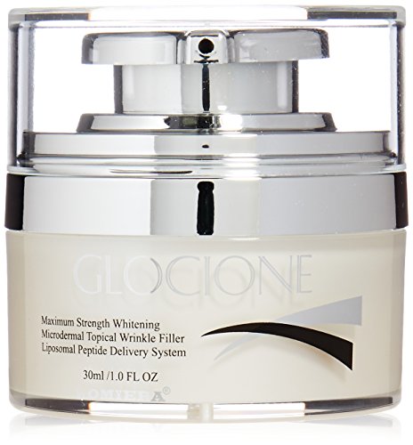 Omiera Glocione Crema hidratante facial antienvejecimiento, antiarrugas, crema nocturna con ácido hialurónico para cara y cuello, 1 oz