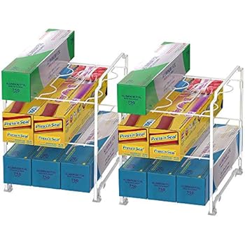 mDesign wandelbarer Küchen Organizer – Ordnungsbox für Küchenschrank