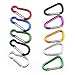 Produktbild 2 PCS 4mm Lot Aluminum Alloy Karabiner-Clip Feder Karabinerhaken Schlüsselanhänger Klettersteig zufällige Farbe