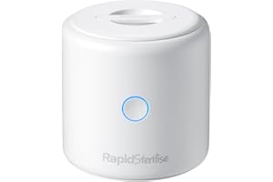 Nuby RapidSterilise, sterilizzatore UV portatile, realizzato per RapidCool, 70 utilizzi per carica, spegnimento automatico, uccide il 99,9% dei batteri (bianco)