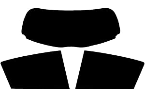 PSSC WINDOW FILM PSSC Pre Cut Rear Car Window Films for Toyota Yaris 5 Door Hatch 2011 to 2016 05% Very Dark Limo Tint