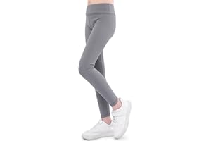 FILOWA Leggings Mädchen Kinder Hoch Tailliert Yogahose Baumwolle Sportleggings Stretch Länge Hosen Multicolour Gymnastikhose Casual Jogging Sporthose Frühling Herbst Activewear für Teenager Gr.110-152