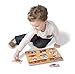 Melissa & Doug Vehicles Sound Puzzle - Wooden Peg Puzzle With Sound Effects (8 pcs)