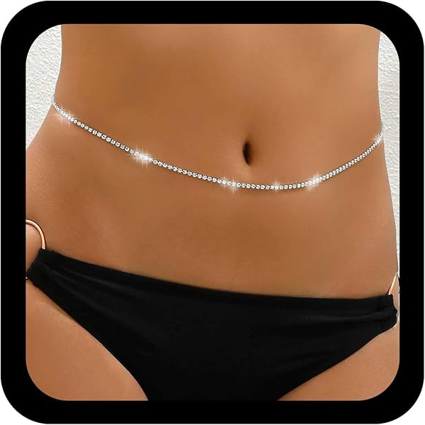 Sunfauo cintura donna strass cintura strass per vestiti cintura d'argento cintura a catena a cuore cintura da sposa cinture scintillanti per le donne