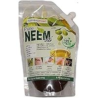 B Natural Organic Cold Pressed,Pure Neem Oil For Spray On Plants & Garden 200 ml Pouch With Free Measuring Cup