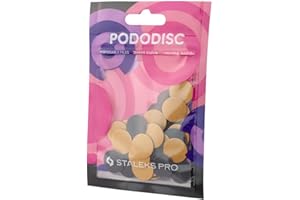 STALEKS Pro Pododisc - Recarga de 50 discos desechables adhesivos para pedicura (ruido) PDF-15 (PDF-15-180 GRIT)