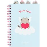 Grupo Erik Pusheen A5 Kawaii Girl Notebook | Notebook with dividers, A5 dotted notebook for notes, school supplies and statio
