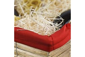 VIRSUS Trucioli Legno per Cesti 10kg, Paglia in Legno Naturale per Confezioni Natalizie, pasquali, Cesti Regalo, Imballo di Legno essiccata e depolverizzata da riempimento