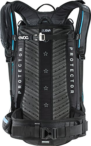EVOC FR GUIDE BLACKLINE 30l Protector Rucksack Skirucksack (Freeride-Rucksack, integrierter Rückenprotektor mit 95% Schockabsorption, Rückenbelüftung durch LITESHIELD SYSTEM AIR, Lawinenfach) – Bild 3