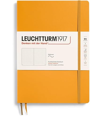 Taccuino Leuchtturm1917 A5 - Copertina Rigida, 251 Pagine Numerate, Verde Foresta - Foto 5