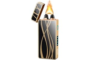 SKRFIRE Electric Lighter Plasma Lighter Windproof Flame Electric Lighter Arc Lighter rechargeable lighter candle lighter Indoor&Outdoor (Streamers)