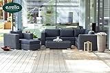 Wetterfeste Gartenlounge aus hochwertigem Polyrattan