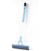 Busstier 4 in 1 Spreyli Cam Temizleyici &Ccedil;ek&ccedil;ek ve Fır&ccedil;a Aparatı Su Hazneli Pratik Camsil &Ccedil;ok Fonksiyonlu Pencere Banyo Ayna T