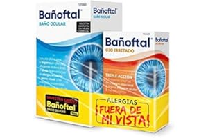 PACK ANTI IRRITACIÓN OCULAR BAÑOFTAL BAÑO OCULAR 40 ML+ BAÑOFTAL OJO IRRITADO 10ML