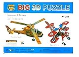 Lionsland Helicopter Plane Combo 3D Puzzle Toy for Kids Creative & Attention Building -Easy to Assemble-Min Age-3 Years ... RS.149 (79.00% Off) - Amazon