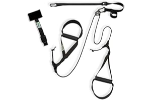 ‎EAGLEFIT eaglefit - Premium Sling-Trainer „Allround“ für Zuhause & Unterwegs inkl. Umlenkrolle, Türanker, Poster & Zubehör (verstellbar 90-310cm) - Für Krafttraining & Muskelaufbau - Vielseitige Befestigung