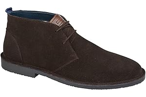 Roamers Mens Suede Desert Boots