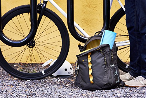 HP (F3W17AA) Sport Rucksack (für Notebooks, Laptops) 39,6 cm (15,6 Zoll) schwarz/gelb - 5