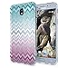 Price comparison product image NALIA Case compatible with Samsung Galaxy J3 2017 (EU-Model), Pattern Design Smart-Phone Cover, Thin Silicone Back Protector Soft Skin Slim Crystal Shock-Proof Bumper Etui, Designs:Colorful Lines