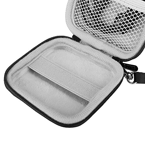 BOVKE Hartes EVA Stoßfeste Schützende Reisetasche Zum Tragen Aufbewahren Für Samsung T3 / T1 Portable 250GB 500GB 1TB 2TB SSD USB 3.0 External Solid State Drives Shockproof Storage Travel Carry Hard Case Bag, Black - 6