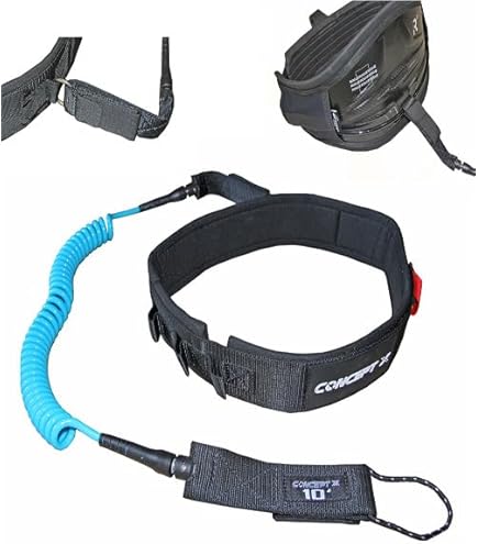 AZTRON Leash Da Polso 4' Per Wing E Bodyboard - Cinturino Sicurezza Per Sport Acquatici - Foto 2