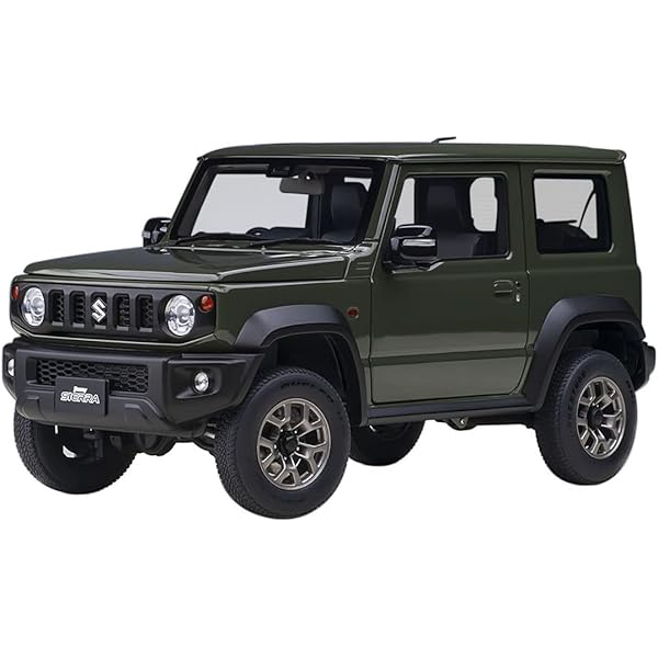 AUTOart Suzuki Jimny JB86 RHD 2018 Green Model Car 1:18: Amazon.de 
