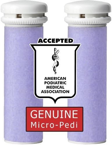 Micro Pedi Emjoi Micro-Mineral Refill Rollers Elbow Exfoliation And Hard Skin Removal