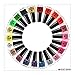 24 x NAIL POLISH VARNISH SET 24 DIFFERENT STANDARD COLOURS WHOLESALE BEST GIFT