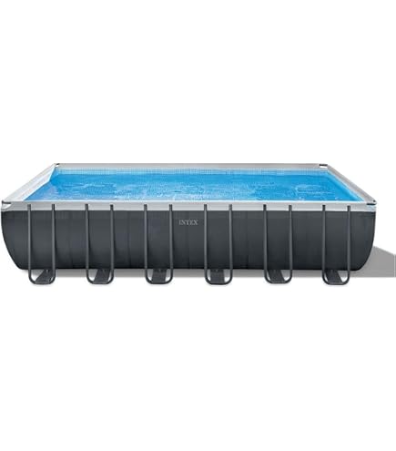 Bâche à Bulles Intex Rectangulaire 7,15 X 3,50 M Renforcée - Couverture Solaire Pour Piscine 7,32 X 3,66 M