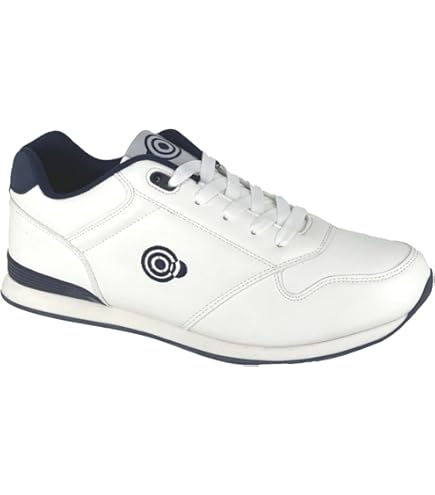 Scarpe Da Bowling FJJLove - Traspiranti Antiscivolo Bianche Taglia 43 - Foto 9