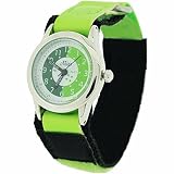 Relda Kinder unisex Zeitlernuhr grün & schwarz Stoffarmband REL10