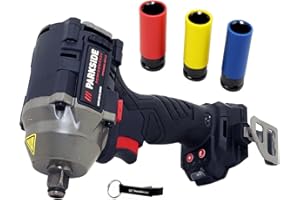 HEADNMORE® Pacchetto – Parkside PERFORMANCE® batteria 20 V ½ avvitatore a percussione 600 Nm 1,26 kg PPDSSA 20 + portachiavi