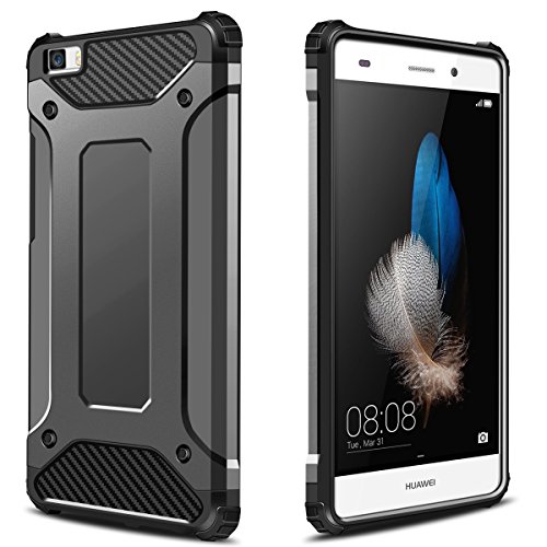 Funda Huawei P8 Lite Coolden High Pro Shield P8 Lite Funda Carcasa Protector Doble Capa TPU PC Resistente a los ara azos Ajuste delgado Cover Choque Absorci n Case para Huawei P8 Lite-Gris reviews Funda Huawei P8 Lite Coolden High Pro Shield P8 Lite Funda Carcasa Protector Doble Capa TPU PC Resistente a los ara azos Ajuste delgado Cover Choque Absorci n Case para Huawei P8 Lite-Gris