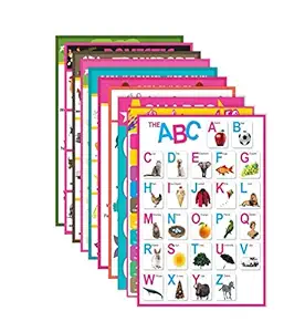 PAPER PLANE DESIGN Paper Abstract Wall Poster, Multicolour, 12x18 inch, A3