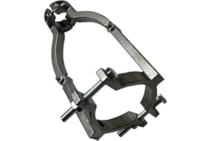 Fonowx Ganzstahlguss Vierkantbohrer Adapter Langlebig, Square Hole Drill Fixed Bracket, Hülse Vierkantbohrer Meißel Exquisite Verarbeitung für Bohrmaschine Vierkantbohrer, Stil D