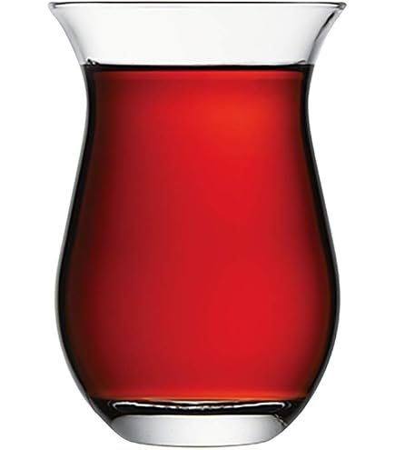 Pasabahce Türkische Teegläser – 6er Set, Glatt, 125 Ml, Ø 6 Cm X 9 Cm Hoch