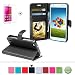 Produktbild Für Huawei Honor 6 Leder Brieftasche Hülle Case Flip Cover - Funyye [Schwarz Solide Farbe] Magnetic PU Ledertasche Hüllen Flip Cover Telefon-Kasten Handyhülle Bookstyle Wallet Brieftasche Card Slot Handycase Für Huawei Honor 6,Wallet Case Flip Cover Hüllen Schutzhülle Etui Ledertasche Lederhülle mit Standfunktion Kartenfächer Für Huawei Honor 6 + 1 x Frei Displayschutzfolie