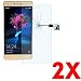 Produktbild P8 - SET 2X - Film Panzerglas Glas Schutzglas Hartglas für HUAWEI ASCEND P8 5.2 - Wi-Fi Lte 4G Dual Sim 2,5D 9H Panzerfolie Schutz Folie Tempered Glass Touch Display + 1 trockenen Tuch + 1 feuchtes Tuch + Kunststoffverpackungen