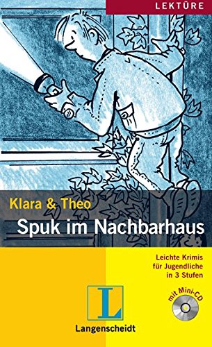 Leichte Krimis fur Jugendliche in 3 Stufen: Spuk im NachbarhausBuch mit Min