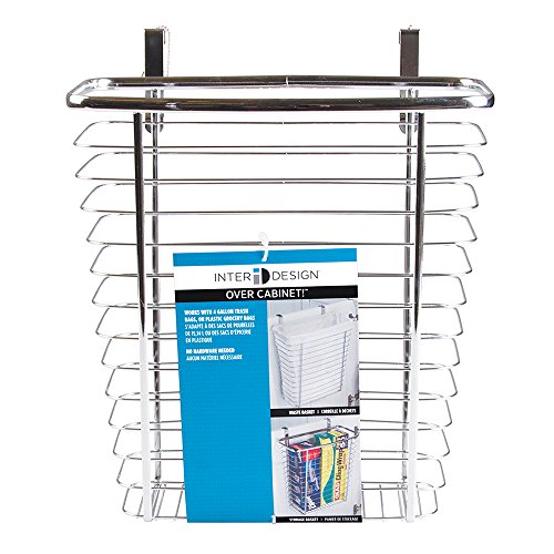 InterDesign Axis - Bote para basura/canasta para almacenamiento, para