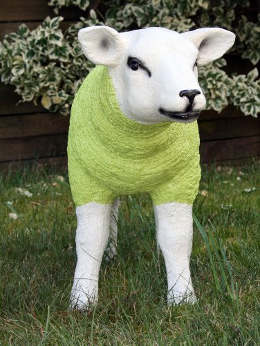 Dekofigur Schaf Lamm „Gabi“ Dekoration nicht nur für den Garten groß XL - 2