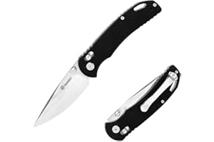 Ganzo Nóż G7531 kolor uchwytu: czarny – długość ostrza: 8,9 cm – rodzaj zamknięcia: G-Lock – stal ostrza: stal nierdzewna 440C