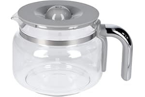 easyPART Compatible/reemplazo para smeg 697650076 jarra de cristal DCGC01 para cafetera de filtro