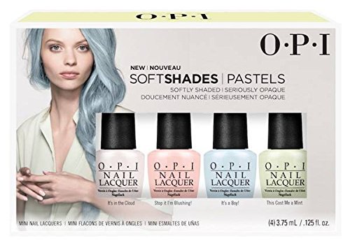 Soft Shades 2016 Nail Polish Collection - Mini Pastel Pack 4 x 3.75ml