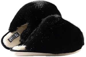 JOMIX Ciabatte Pelose Donna Invernali Pelliccia Sintetica Pantofole Calde