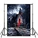 Produktbild VEMOW Heißer Halloween Backdrops Kürbis Vinyl 3x5FT Laterne Hintergrund Blackout Fotografie Studio 90x150cm(Mehrfarbig, 90x150cm)