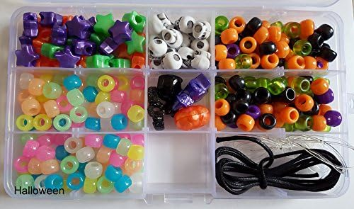 Pony Bead Box Starter Jewellery Kit (Halloween)